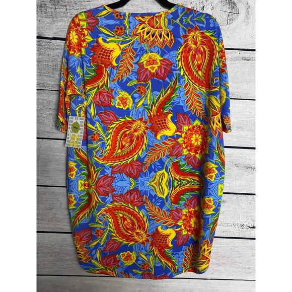 NWT - LuLaRoe Irma Vibrant Top - Ladies XXS - Picture 2 of 2